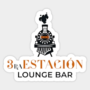 3ra Estación Lounge Bar Sticker